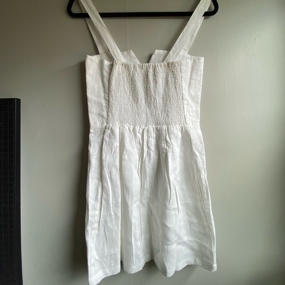 Posse White Linen Dress size s - Picture 2 of 4